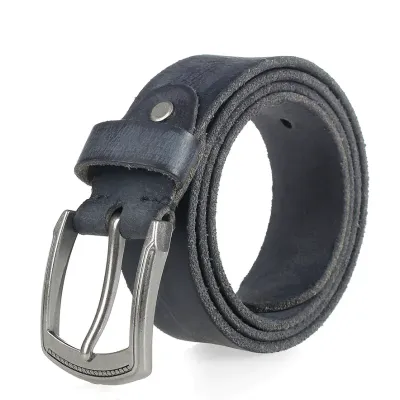 VERSATILE RETRO COWHIDE WASHED BELT GB-DN567B